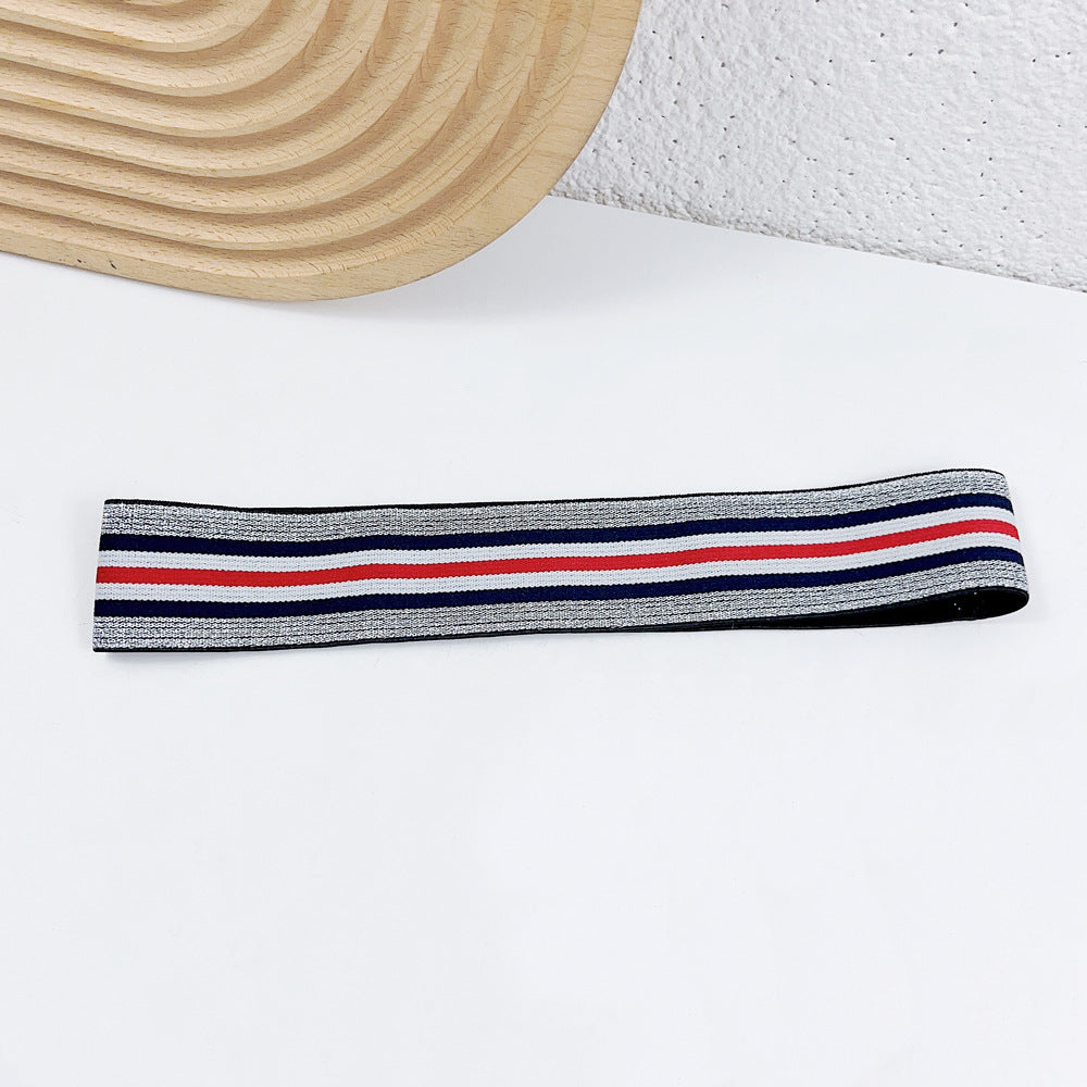 Wholesale Leopard Pattern Wide Edge Sports Sweat-absorbing Hair Band